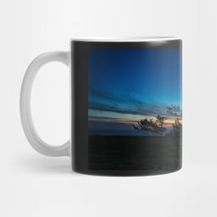 Blue Hour Trees Mug